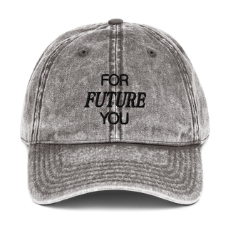 For Future You Vintage Cap