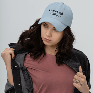 I Am Enough Dad Cap