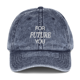 For Future You Vintage Cap