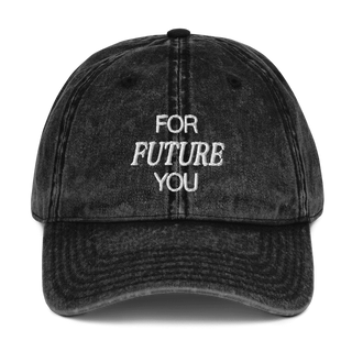 For Future You Vintage Cap